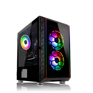 Kolink Citadel RGB Gaming PC - AMD Ryzen 5 5500 - NVIDIA GeForce RTX 3050 - 16GB RAM 3200MHz - 500GB M.2 SSD + 1000GB SSD