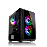 Kolink Citadel RGB Gaming PC - AMD Ryzen 5 5500 - NVIDIA GeForce RTX 3050 - 16GB RAM 3200MHz - 500GB M.2 SSD + 1000GB SSD